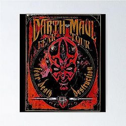 Darth Maul Fear Tour Poster