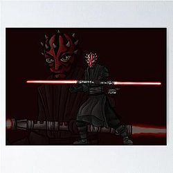 Star Wars Darth Maul Poster