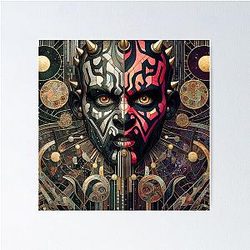 Darth Maul Ritualist - Dark Warrior Poster