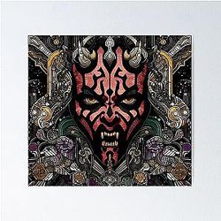Darth Maul Ritualist – Symbolic Warrior Poster