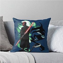 Darth Maul Tribal Tattoo Pillow