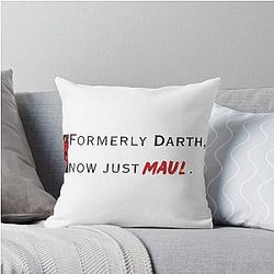 Darth Maul Throw Pillow