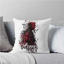 Darth Maul - Mercy is a Lie Throw Pillow