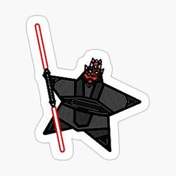 Darth Maul - Starfish Sticker