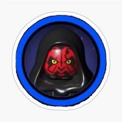 Lego Darth Maul Stickers