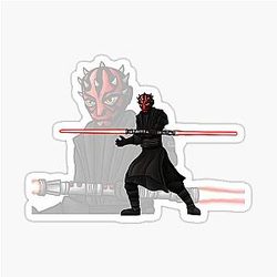 Star Wars Darth Maul Sticker