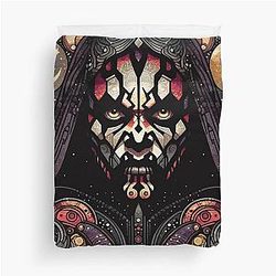Darth Maul Ritualist – Symbolic Dark Warrior Duvet Cover
