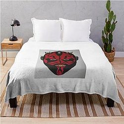 Darth Maul Throw Blanket