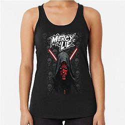 Darth Maul Mercy Is A Lie Racerback Tank