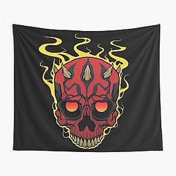 Darth Maul Skull Tapestry