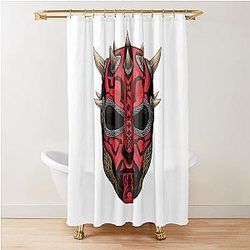Viking Darth Maul Shower Curtain