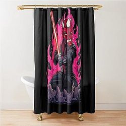 Star Wars Collection Darth Maul Shower Curtain