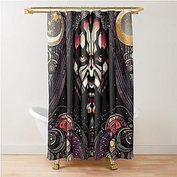 Darth Maul Ritualist - Symbolic and Dark Warrior Shower Curtain