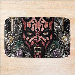 Darth Maul Ritualist - Symbolic Dark Warrior Bath Mat