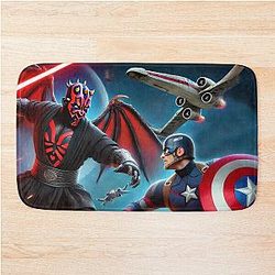 Captain America VS Darth Maul Mat