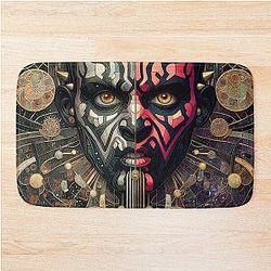 Darth Maul Ritualist Dark Warrior Bath Mat