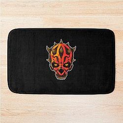 Skull Darth Maul Star Wars Bath Mat