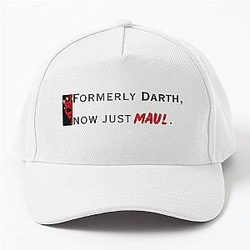 Darth Maul Formerly Darth now just Maul Baseball Cap
