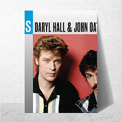 Iconic Partnership Daryl Hall John Oates Posters