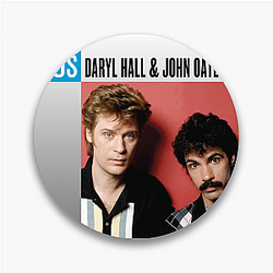 Iconic Partnership Daryl Hall John Oates Pins