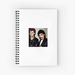 Chart Toppers Daryl Hall John Oates Notebook