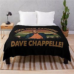 Art by Dave Chappelle Throw Blanket