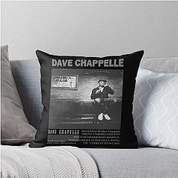 Dave Chappelle Throw Pillow