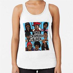 Dave Chappelle Bunch Merch Racerback Tank Top
