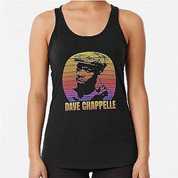 Art Dave Chappelle Racerback Tank Top