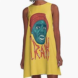 Tyrone Biggums – Crackhead Dave Chappelle Show A-Line Dress