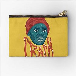 Tyrone Biggums - Crackhead Dave Chappelle Show Black Guy Meme Original Art Zipper Pouch