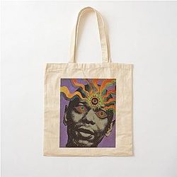 Dave Chappelle Psychedelic Abstract Retro Art Cotton Tote Bag