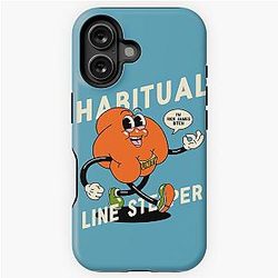 Habitual Line Stepper - Dave Chappelle Show Quote - Blackness Original Art Fist of Rick James Bitch Wearing Unity Ring iPhone Case