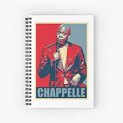 Dave Chappelle Livro de notas em espiral de Merch