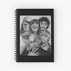 Dave Chappelle Muitos Face Edition Spiral Notebook