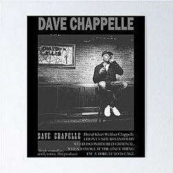 Dave Chappelle On Stage Poster