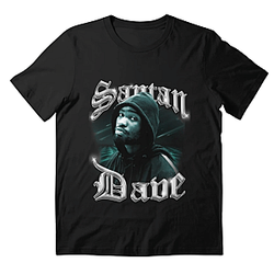 British Rap Star Portrait Tee NTAN0903 Santan Dave T-Shirt