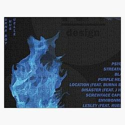 Rapper Santan Dave Psychodrama Album Jigsaw Puzzle RB1310