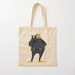 Dave The Diver Tote bag in cotone