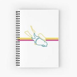 Dave the Diver Notebook di arte del ventilatore ispirato