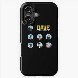 Dave il set di adesivi iPhone Tough Case
