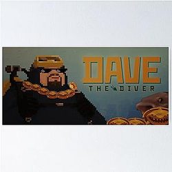 Dave The Diver game MLG Poster