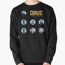 Dave the diver Sticker set Pullover Felpa