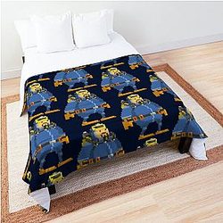 Dave the Diver Comforter in piedi