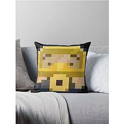 Dave the Diver Face Throw Pillow