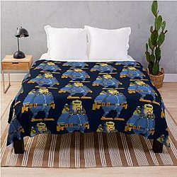Dave the Dive Standing Throw Blanket
