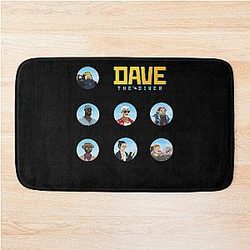 Dave il carattere subacqueo set Classic Bath Mat