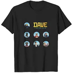 Characters KL0901 Dave The Diver T-Shirts
