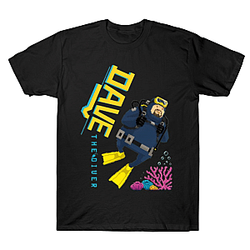 Relaxing Ocean Adventure Graphic NTAN2404 Dave The Diver T-Shirts