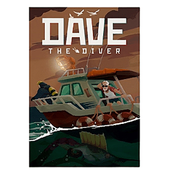 On The Boat DTNK1707 Dave The Diver Posters
